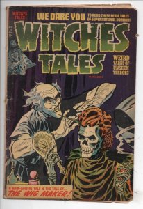 WITCHES TALES #23, FR, Huckster, Pre Code Horror 1954, more GA in store