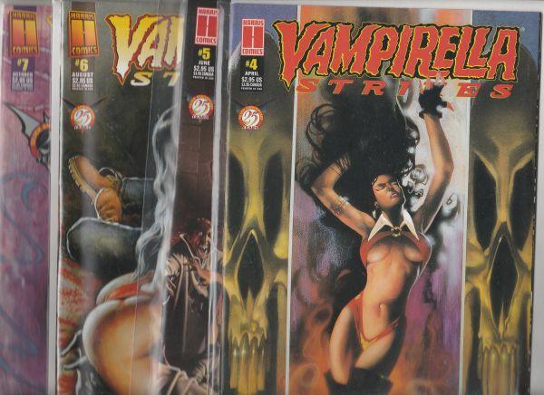 Vampirella Strikes Set #1to7 (Sep-95) NM Super-High-Grade Vampirella