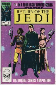 RETURN of the JEDI #1, STAR WARS, FN+, Skywalker, Darth Vader, 1983