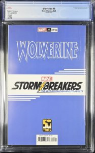 WOLVERINE #4 MARVEL COMICS 2025 JAN BAZALDUA VARIANT CGC 9.8 NM