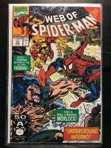 Web of Spider-Man #77 Direct Edition (1991)