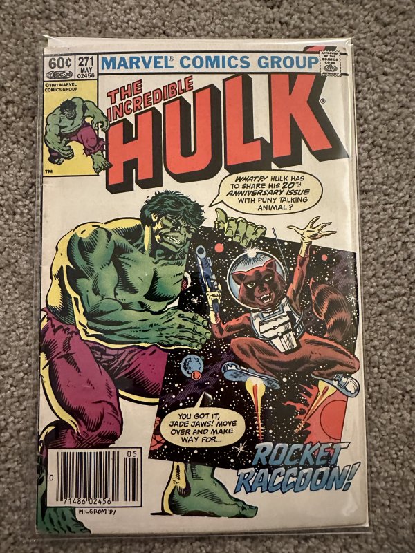 The Incredible Hulk #271 Newsstand Edition (1982)