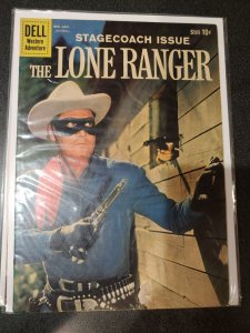 1960 Dell LONE RANGER Comic #131 Clayton Moore Photo Cover VF