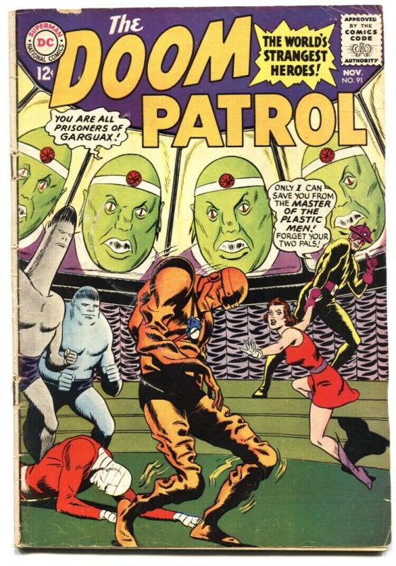 Doom Patrol #91 1st appearance of MENTO 1964 DC VG 