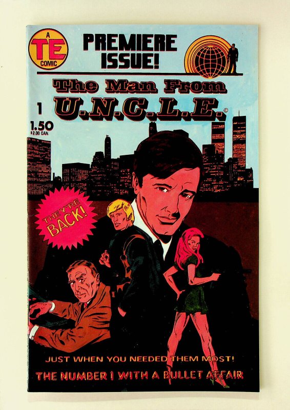 The Man From UNCLE # 1 (Jan 1987, Entertainment Publishing) - Fine/Very Fine
