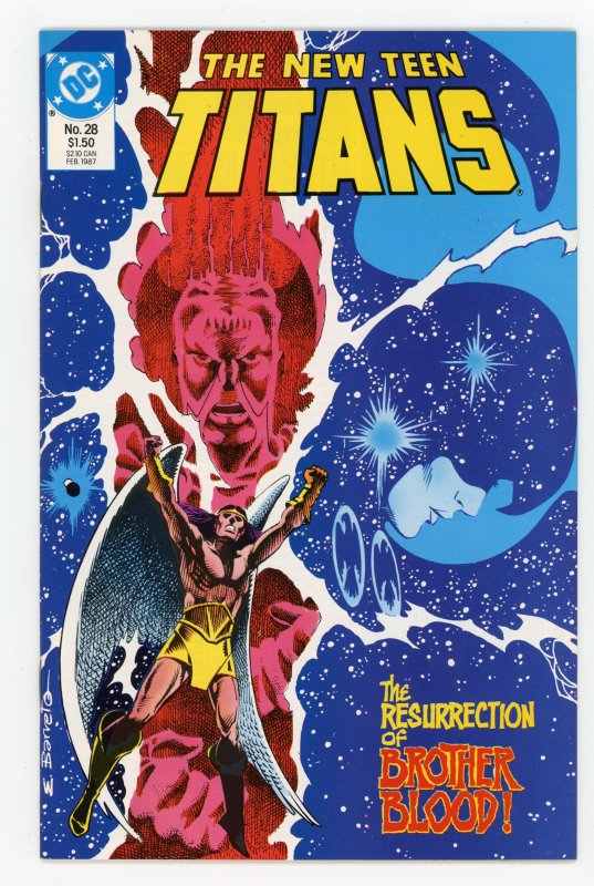 New Teen Titans #28 (1984 v2) Marv Wolfman Brother Blood NM