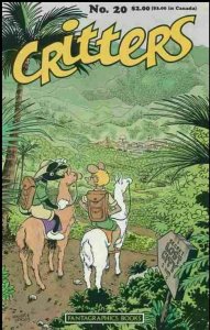 Critters #20 Fantagraphics Books Comics January Jan 1988 (VFNM)