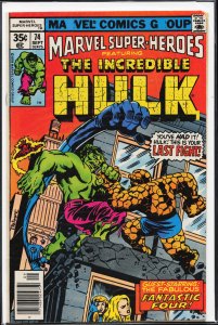 Marvel Super-Heroes #74 (1978) Hulk