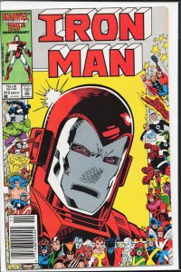 Iron Man #212 (1986) Iron Man [Key Issue]