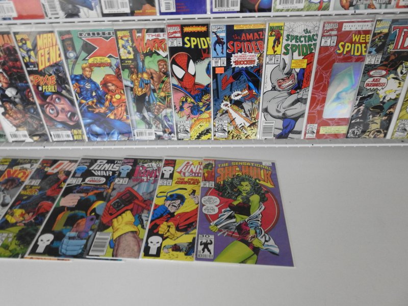 Huge Lot 130+ Comics W/ Avengers, X-Men, Spidey, Black Panther+ Avg VF+ Cond!!