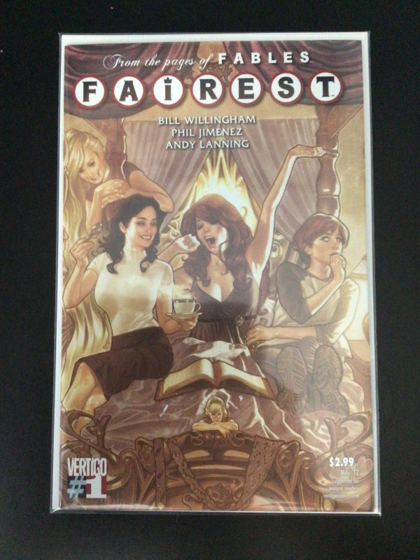 Fairest #1 (2012) Adam Hughes Cover