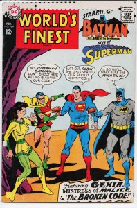 World's Finest Comics #164 (1967) Superman and Batman and Robin