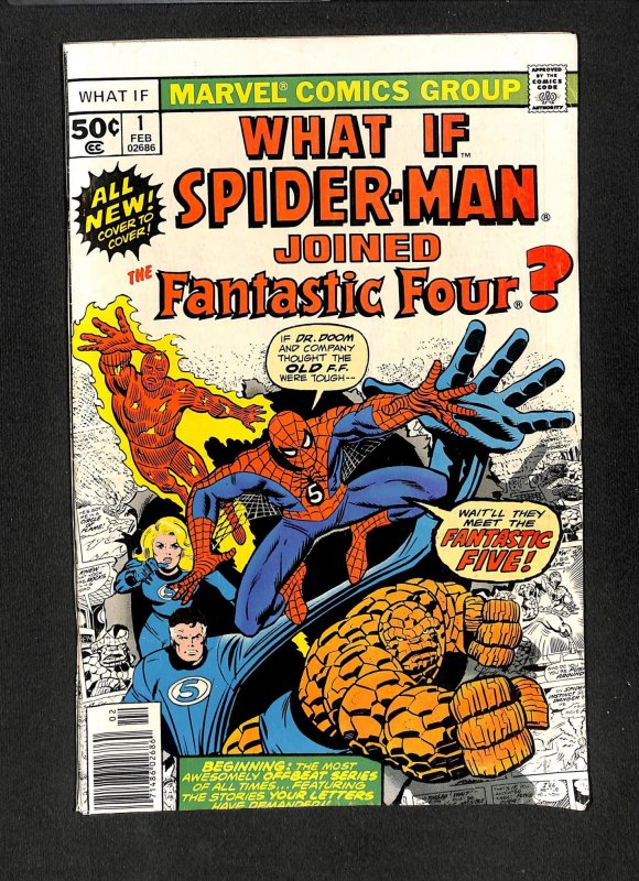 What If? (1977) #1 Spider-Man joined the Fantastic Four!