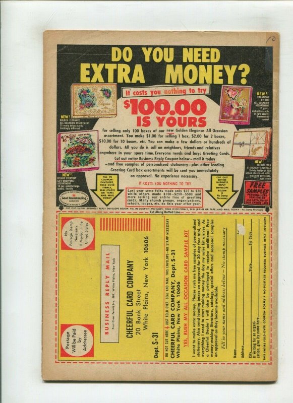 GARRISON'S GORILLAS #2 (3.5) THERES A RAT IN THE UNDERGROUND!! 1968