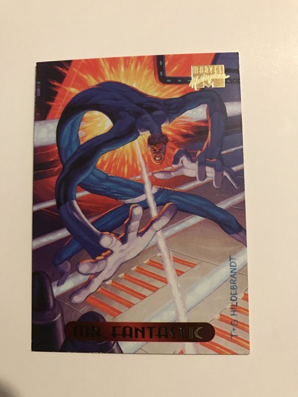 Mr. Fantastic #76 card : 1994 Marvel Masterpieces, NM; Hilderbrandt art