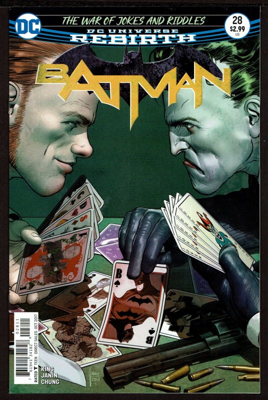 Batman #28 Rebirth (Oct 2017, DC) 0 9.4 NM