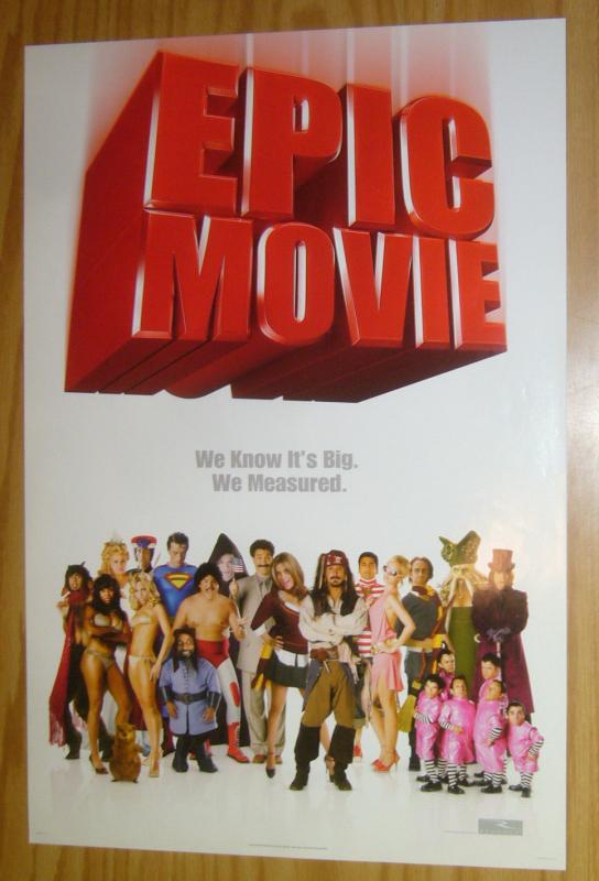 Epic Movie poster - 13.5 x 19 - kal penn - carmen electra - jennifer coolidge