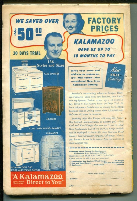 STARTLING STORIES 3/1941-THRILLING PUBS-EARLE BERGEY-WEINBAUM-good/vg