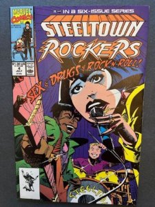 Steeltown Rockers #4 Direct Edition (1990) - NM
