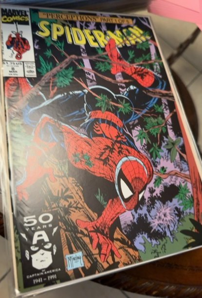 Spider-Man #8 Direct Edition (1991) Spider-Man 
