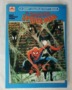  Golden Books spider-man Coloring Fun Activity Book lot 2 1995 1992