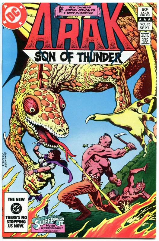 ARAK Son of THUNDER #1 2 3 4 5 6 7-50 + Annual #1, VF/NM, 1981, DC, Roy Thomas