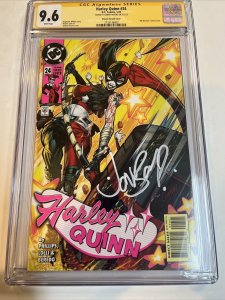 Harley Quinn (2023) # 1 (CGC 9.6 SS) Signed Jonboy Meyers