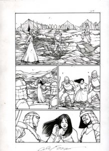 Mulan One Shot page 29  Published art by ALEX SANCHEZ Disney