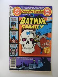 Detective Comics #481 (1979) FN- condition stains front cover