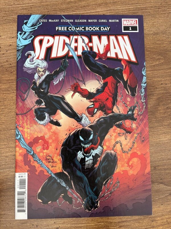 Free Comic Book Day Spider-Man # 1 NM Marvel Comic Book Venom Black Cat 14 J273