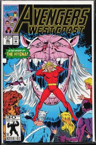 Avengers West Coast #83 (1992) West Coast Avengers / Avengers West Coast
