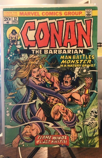 Conan the Barbarian #32 (1973) - GOOD