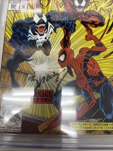 Amazing Spider-Man (1992) # 362 (CGC 9.8 SS) Signed Mark Bagley * Carnage