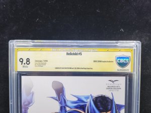Hellchild #5 - Signed Elias Chatzoudis/SDCC Cosplay Exc - CBCS 9.8 - 2016