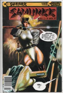 SAMUREE #1, VF/NM, Mistress of Martial Arts, 1987, Continuity, Neal Adams