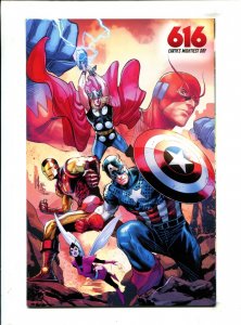 Avengers #25 - 616 Day Marco Checchetto Variant (9.0) 2025