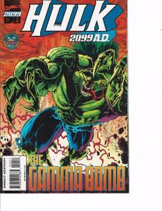 Lot Of 2 Comic Books Marvel Hulk #8 and Hulk 2099 AD #10  ON8