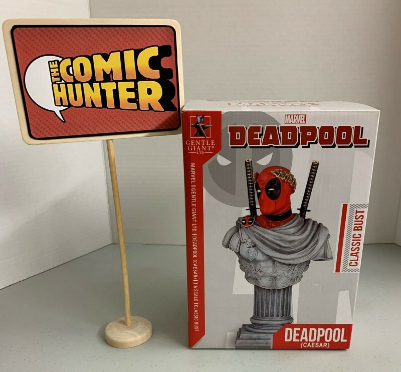 Gentle Giant Marvel Deadpool Caesar Classic Bust 1729/4000