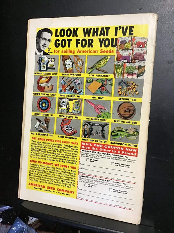 Superboy #72 (1959) Midgrade Lana Lang learns to fly! VG/FN Wow!