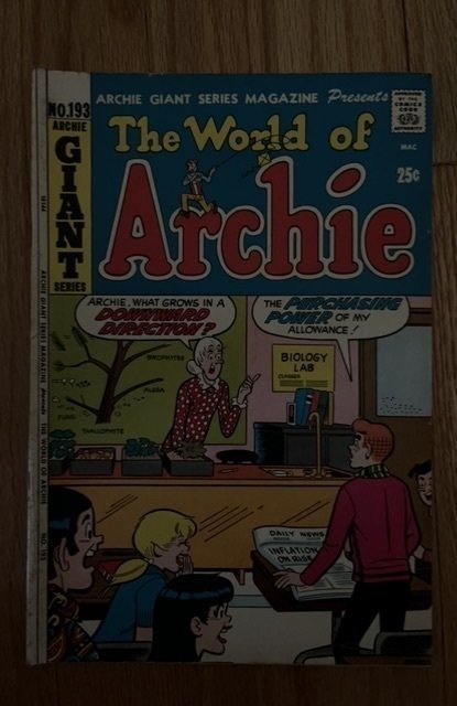 Archie Giant Series Magazine #193 (1972)