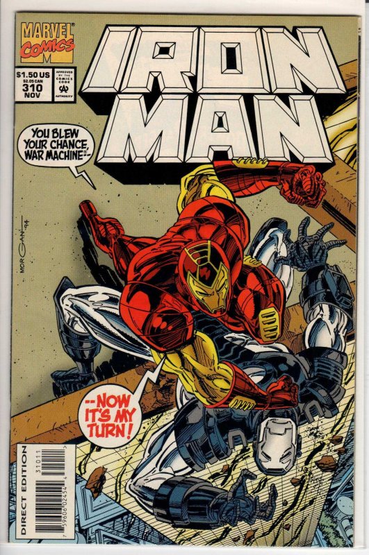 Iron Man #310 Variant Cover (1994) 9.2 NM-