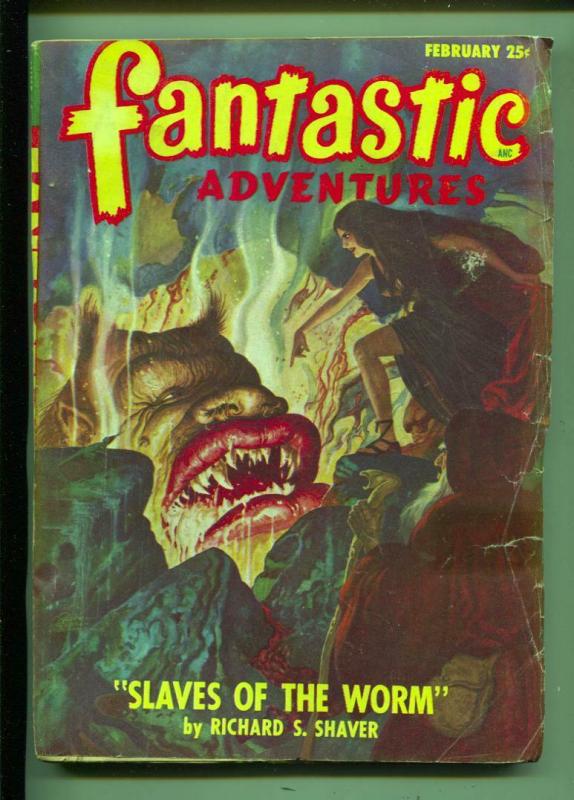 Fantastic Adventures-Pulp-2/1948-Richard S. Shaver-Rog Phillips