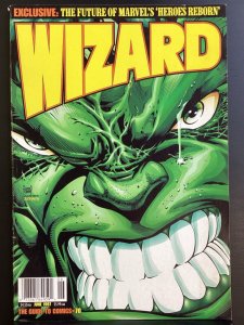 Wizard Magazine #70 Hulk Heroes Reborn Jeff Loeb Batman & Robin film 1997