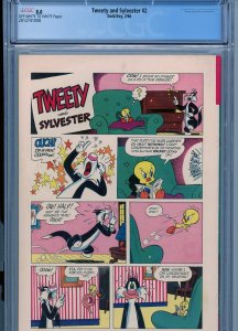 Tweety and Sylvester 2  CGC 8.0  1966  High Grade Silver!