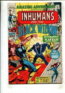 AMAZING ADVENTURES #8 (7.0) BLACK WIDOW!! 1971