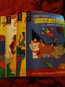 The Aristocats Walt Disney Comics Lot Run Set Collection 5 Issues Gold Key ?️