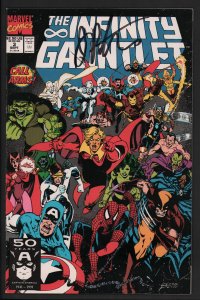 The Infinity Gauntlet #3 (NM) Signed by Jim Starlin - 1991