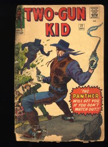 Two-Gun Kid #77 Fair 1.0 Dick Ayers Cover! 1st Prototype Black Panther!
