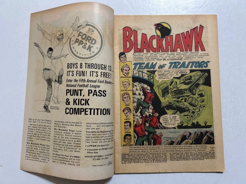 Blackhawk #214 VG 4.0 DC Comics 1965