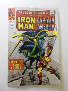 Tales of Suspense #73 (1966) GD+ Condition moisture damage
